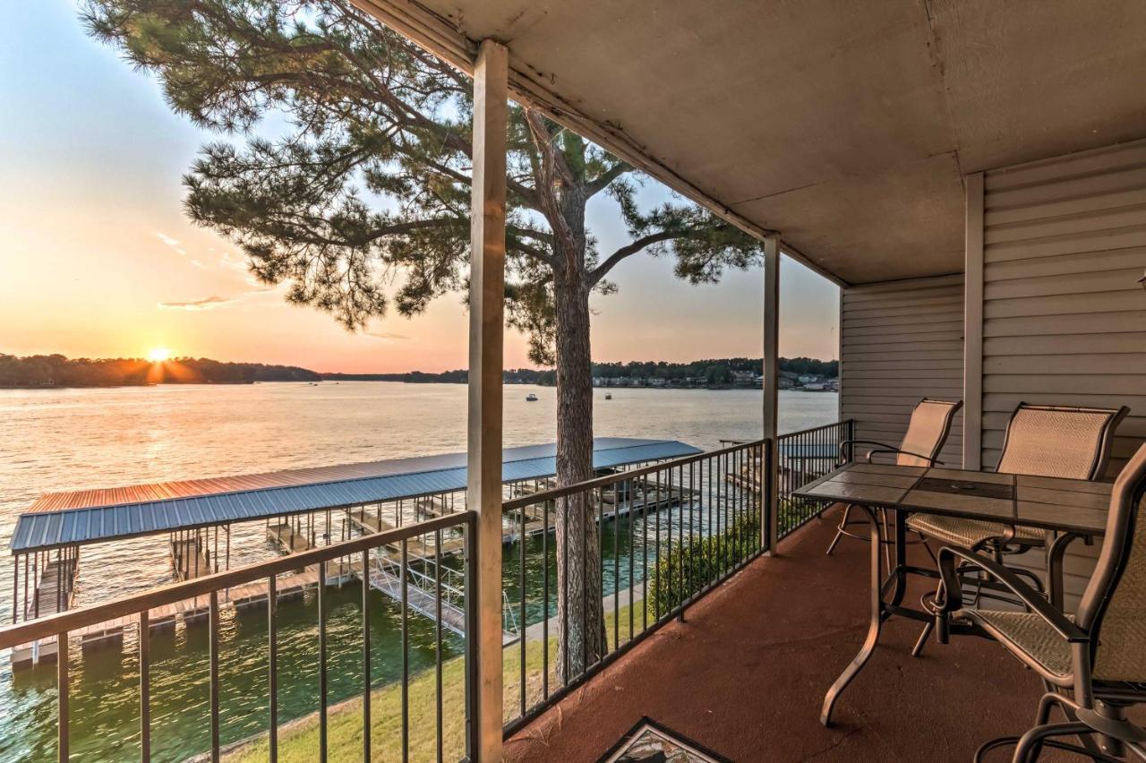 Sunset-View Resort Condo On Lake Hamilton! 温泉城 外观 照片